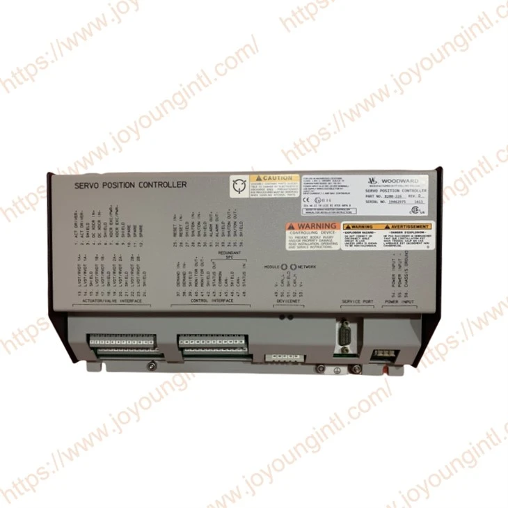 Μονάδα ελεγκτή σερβομηχανισμού WOODWARD 8200-226